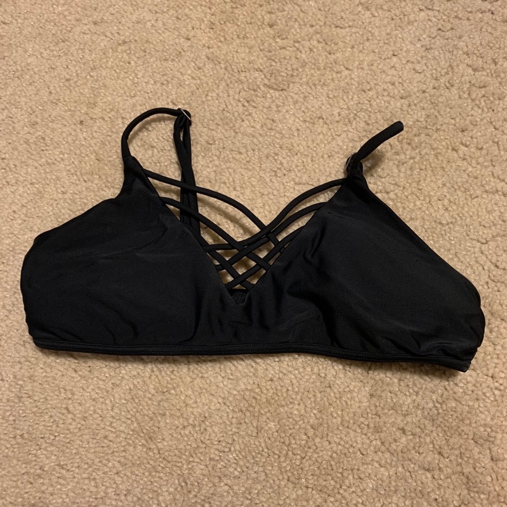 BLACK BIKINI TOP